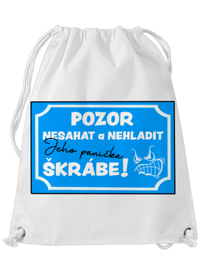 Pozor, nesahat vak White