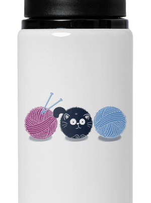 Klubíčko lahev na vodu White