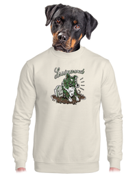 unisex mikina bez kapuce