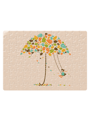 Radost z podzimu puzzle White