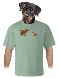 unisex tričko oversized