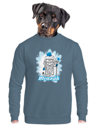 unisex mikina bez kapuce