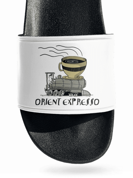 Orient expresso pantofle White