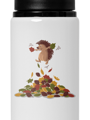 Radost z listí lahev na vodu White