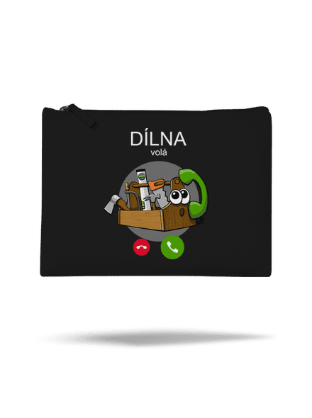 Dílna volá taštička Black