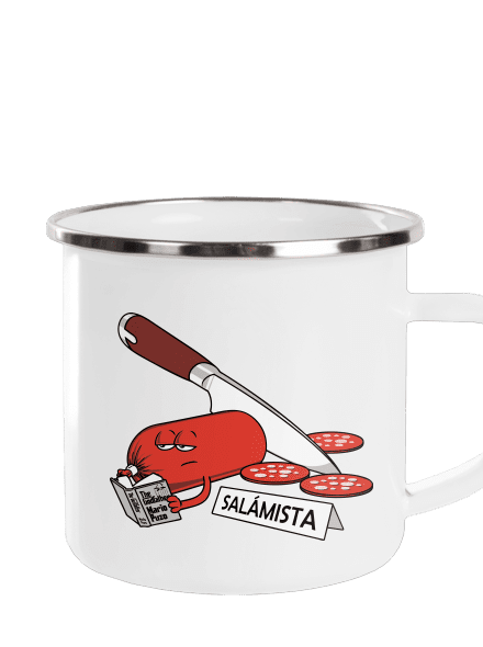 Salámista plecháček White