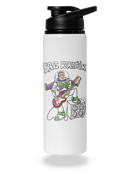 Bass Rakeťák lahev na vodu White