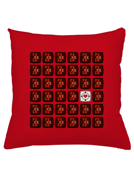 Pexeso polštář Red