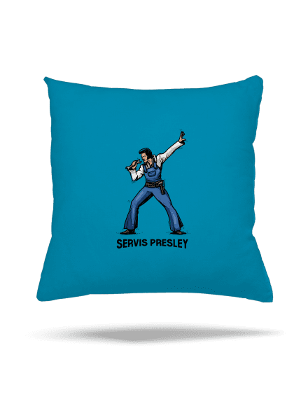 Servis Presley polštář Blue Turquoise