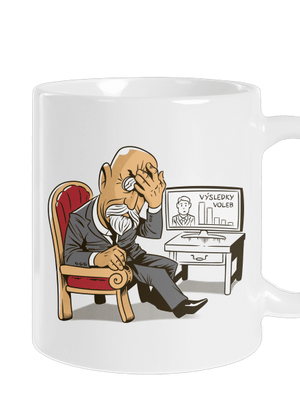 Masaryk klasický hrnek White