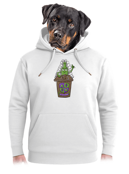 Ve víně je pravda unisex mikina premium Snowwhite