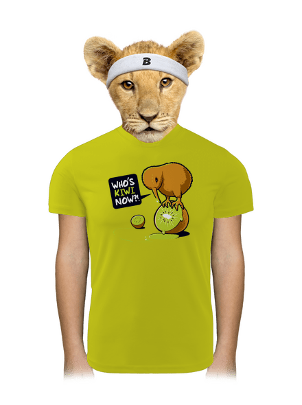 Kiwi dětské sportovní tričko Neon Yellow
