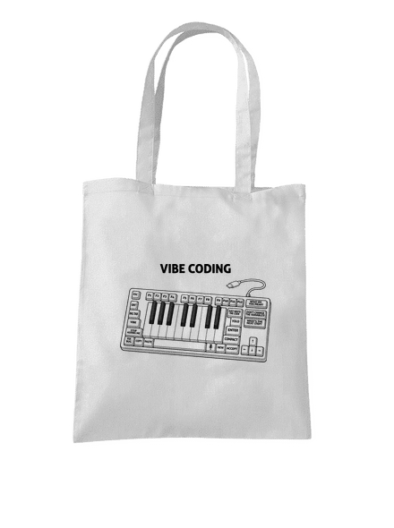 Vibe coding taška White