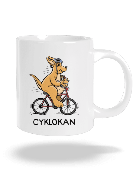 Cyklokan velký hrnek White