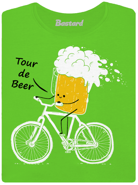 Tour de beer dámské tričko Apple Green