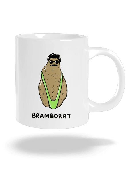 Bramborat velký hrnek White