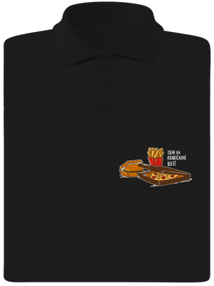 Krabičková dieta pánská polokošile Black