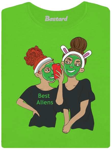 Best aliens dámské tričko Apple Green