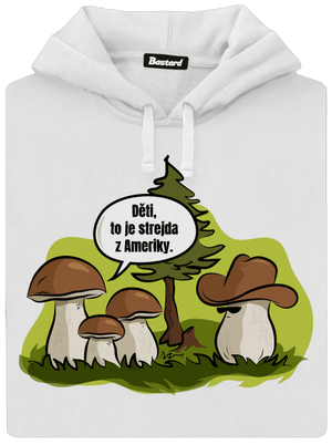 Strejda z Ameriky dámská mikina klokanka White