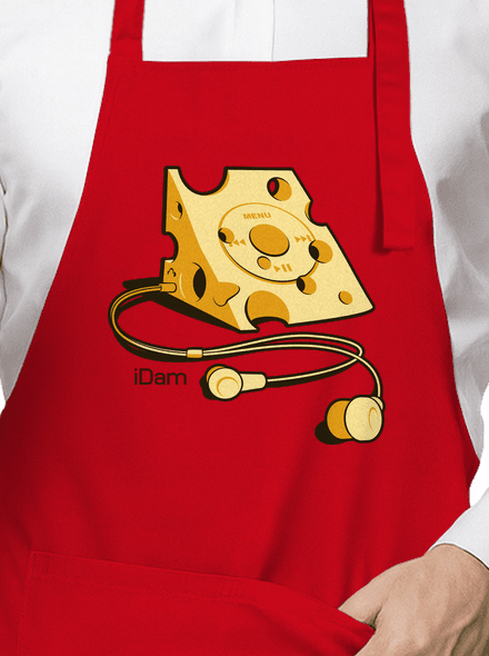 iDam zástěra Red