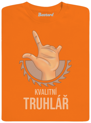 Kvalitní truhlář pánské tričko Orange
