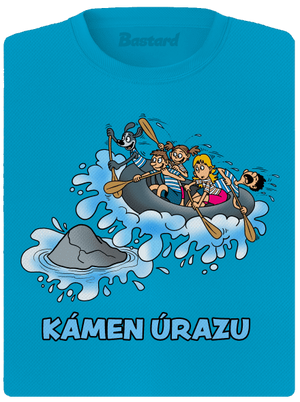 Kámen úrazu dámské sportovní tričko Blue Atol