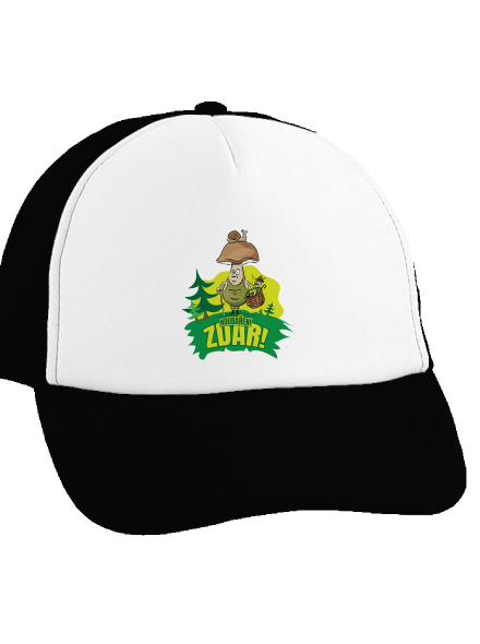 Houbaření zdar kšiltovka truckerka Black cap
