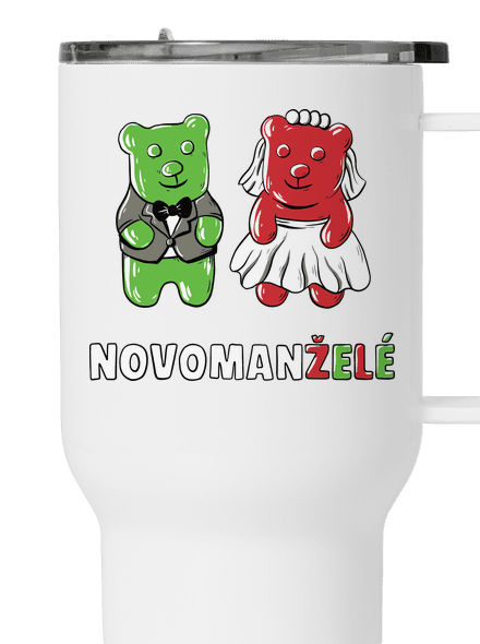Novomanželé z želé termohrnek White