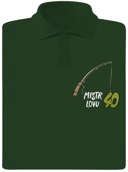 Narozeninový mistr lovu pánská polokošile Bottle Green Mal