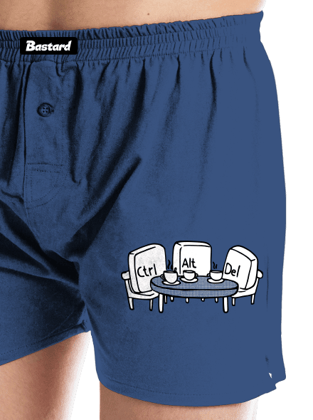 Nerozluční kamarádi pánské trenky Blue