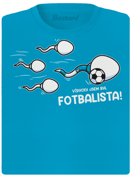 Vždycky jsem byl... dámské sportovní tričko Blue Atol