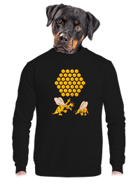 unisex mikina bez kapuce