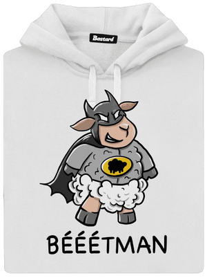 Bééétman dámská mikina klokanka White