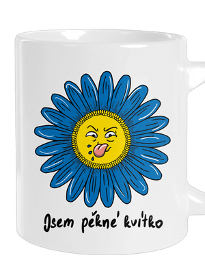 Kvítko velký hrnek White