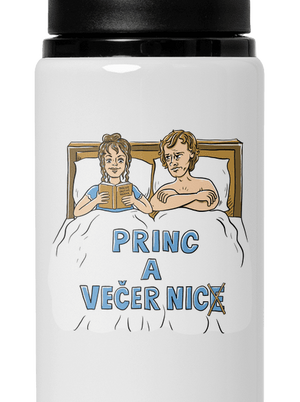 Princ a Večer nic lahev na vodu White