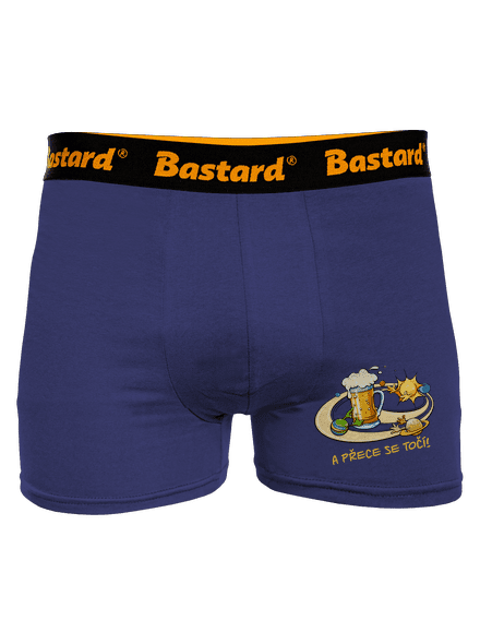 A přece se točí! boxerky Blue Navy
