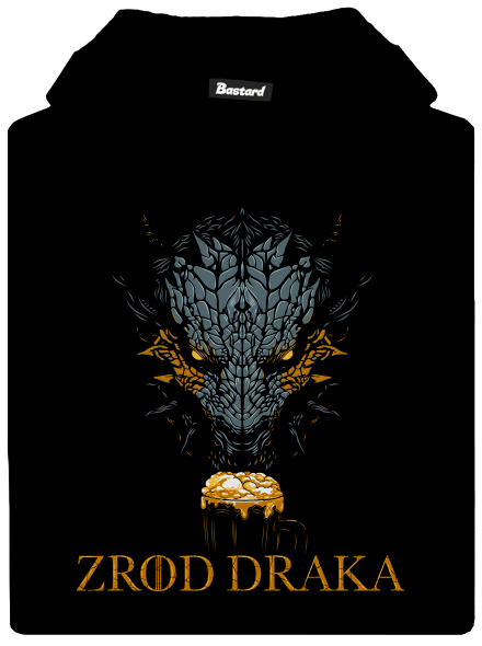 Zrod draka dětská mikina klokanka Black