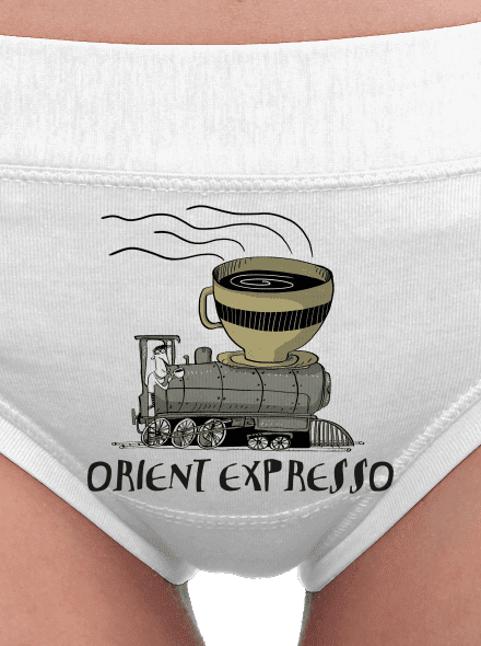 Orient expresso dámské kalhotky White