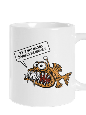 Mořský ďas klasický hrnek White