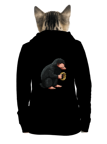 Niffler dámská mikina na zip Black