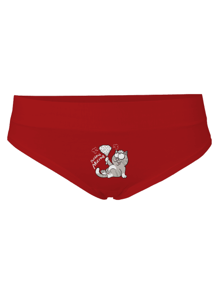 Macek a Micina dámské kalhotky Red Mal