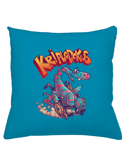 Kriplodokus polštář Blue Turquoise
