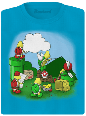 Jak se staví nový level? dámské sportovní tričko Blue Atol