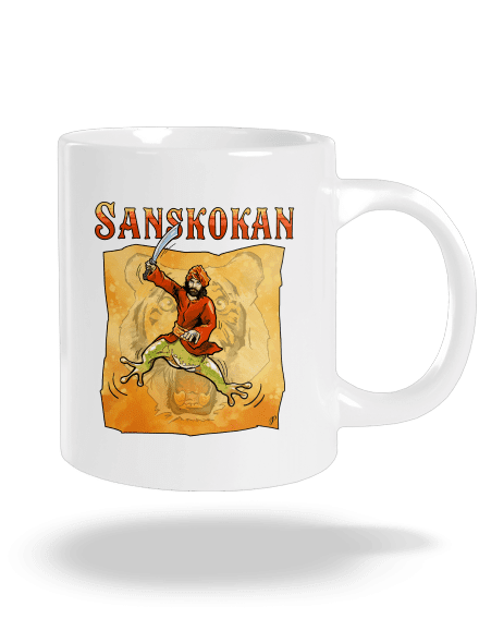 Sanskokan velký hrnek White