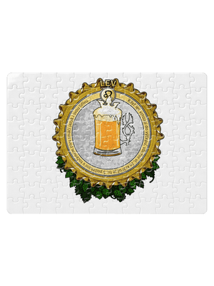 Pivní horoskop: Lev puzzle White