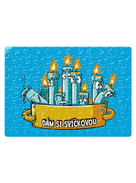 Svíčková puzzle White