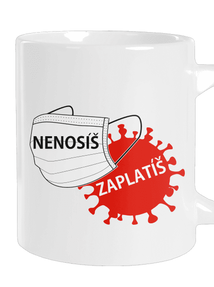 Nenosíš zaplatíš velký hrnek White