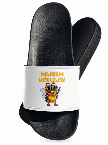 Nejsem včelejší pantofle White