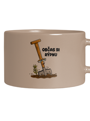 Občas si rýpnu hrnek makronka Brown Macaron