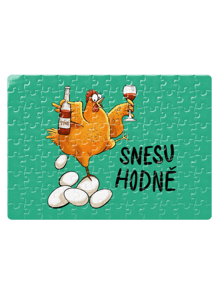 Snesu hodně puzzle White
